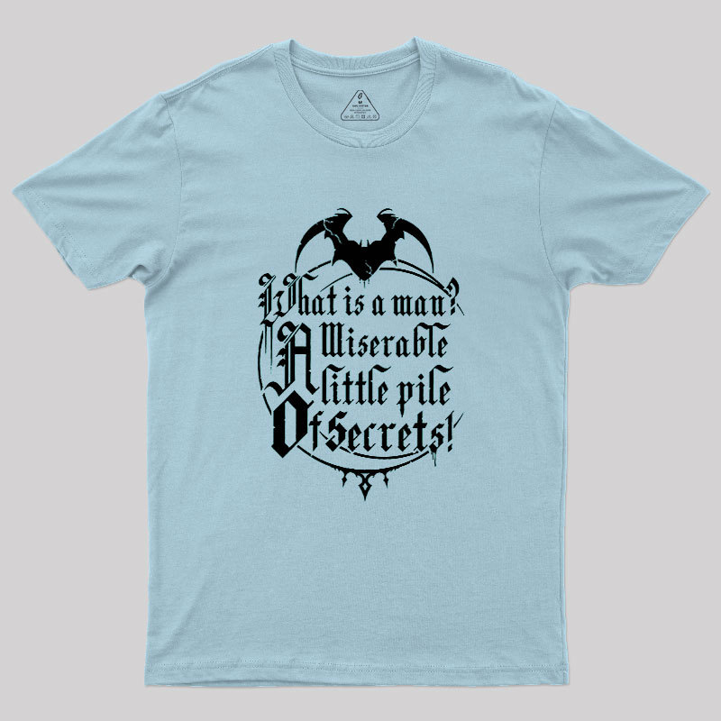 What Is A Man Geek T-Shirt