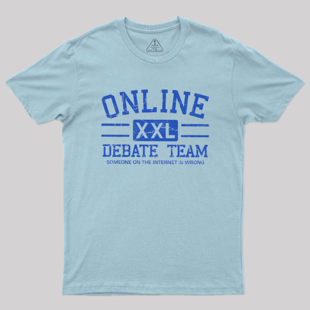Online Debate Team Geek T-Shirt