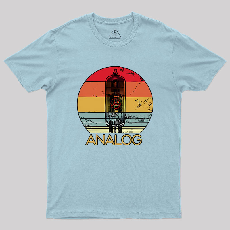 Vacuum Tube Analog Geek T-Shirt