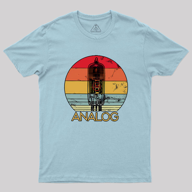 Vacuum Tube Analog Geek T-Shirt