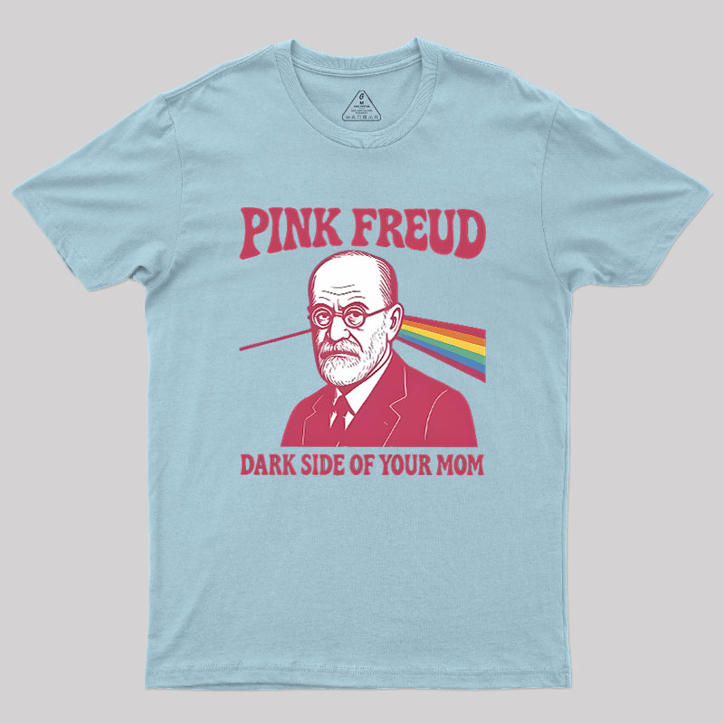 Pink Freud Geek T-Shirt