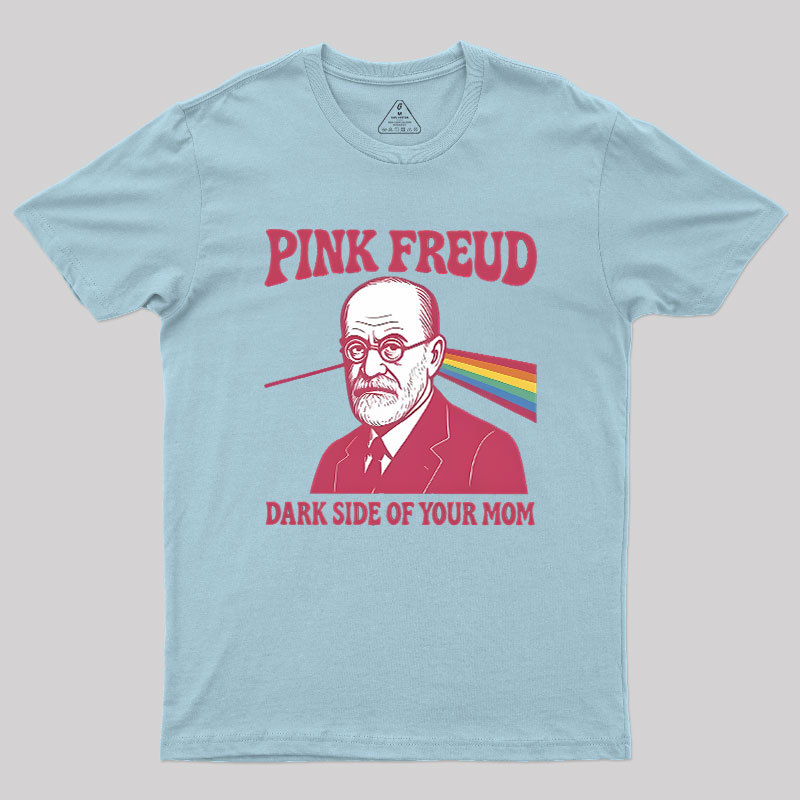 Pink Freud Geek T-Shirt