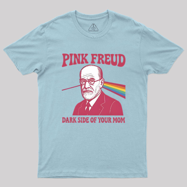Pink Freud Geek T-Shirt
