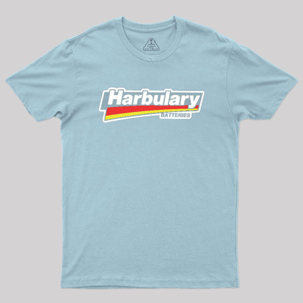 Harbulary Batteries Geek T-Shirt