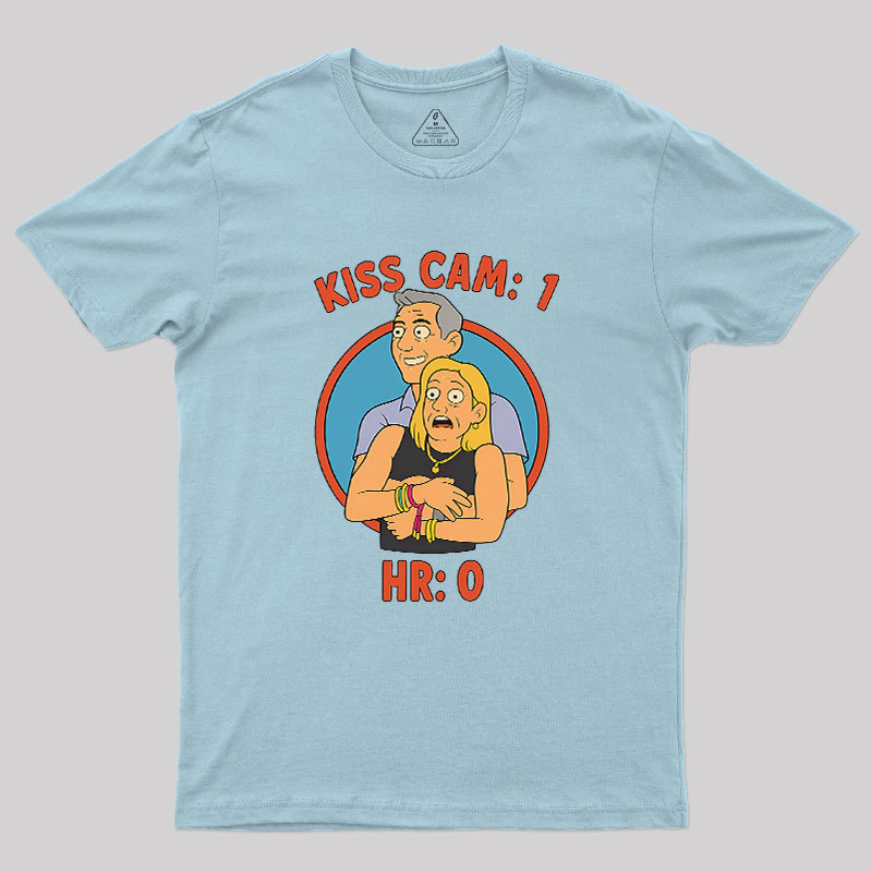 Caught On The Coldplay Kiss Cam Geek T-Shirt