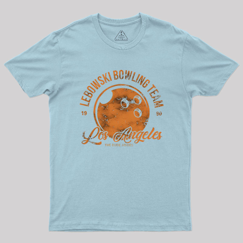 Lebowski Bowling Team Geek T-Shirt