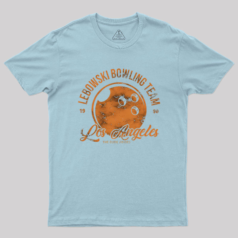 Lebowski Bowling Team Geek T-Shirt