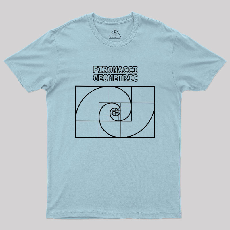 Fibonacci Geometric Geek T-Shirt