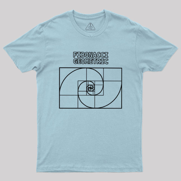 Fibonacci Geometric Geek T-Shirt