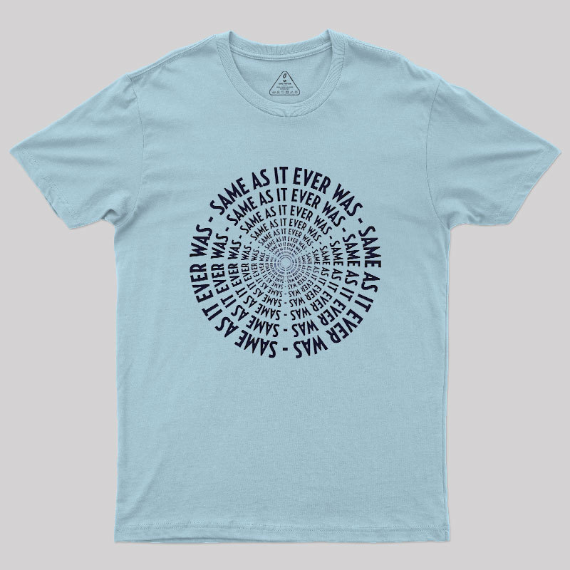 SAME AS IT EVER WAS Geek T-Shirt