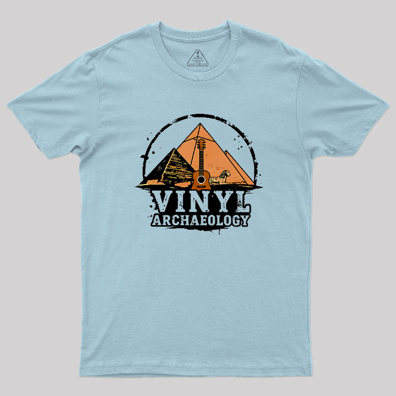 Vinyl Archaeology Geek T-Shirt