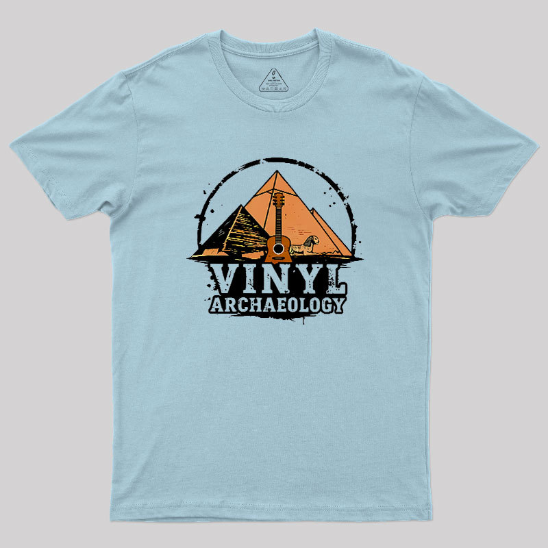 Vinyl Archaeology Geek T-Shirt