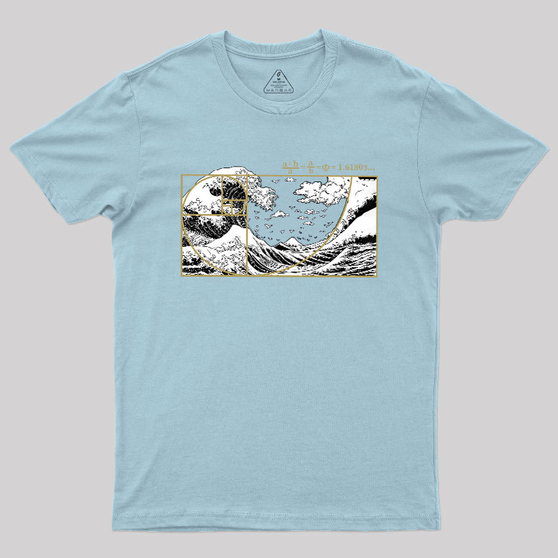 Golden Wave Geek T-Shirt