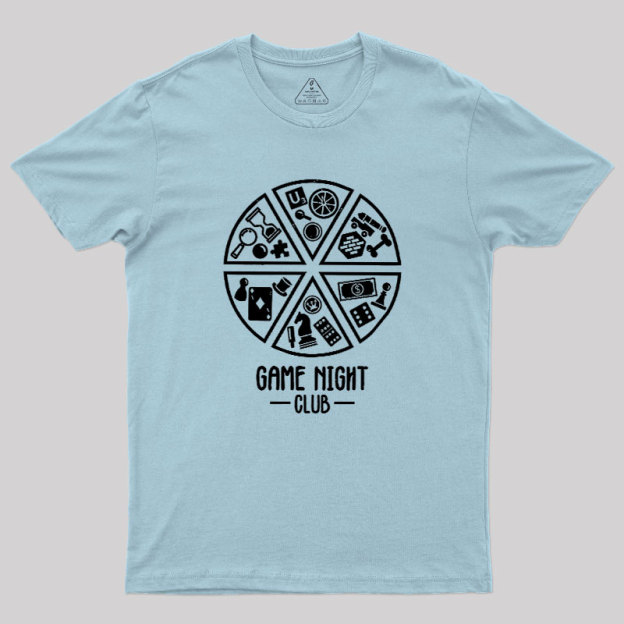 Game Night Club Geek T-Shirt