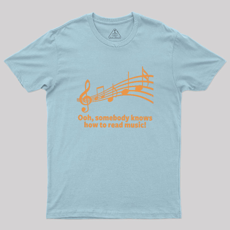 Funny Mocking Music Lover Slogan Geek T-Shirt