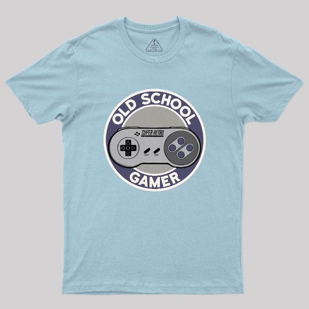 Old School Gamer 16 Bits Geek T-Shirt