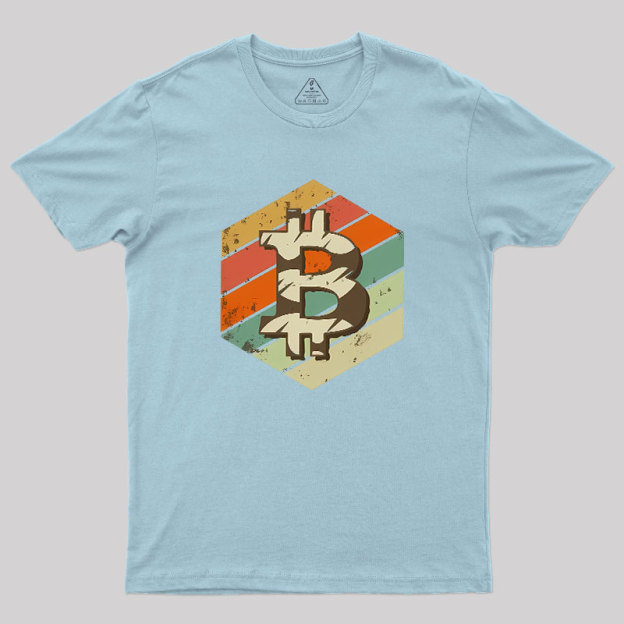 Retro Bitcoin Geek T-Shirt