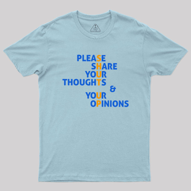 Shut Up Geek T-Shirt