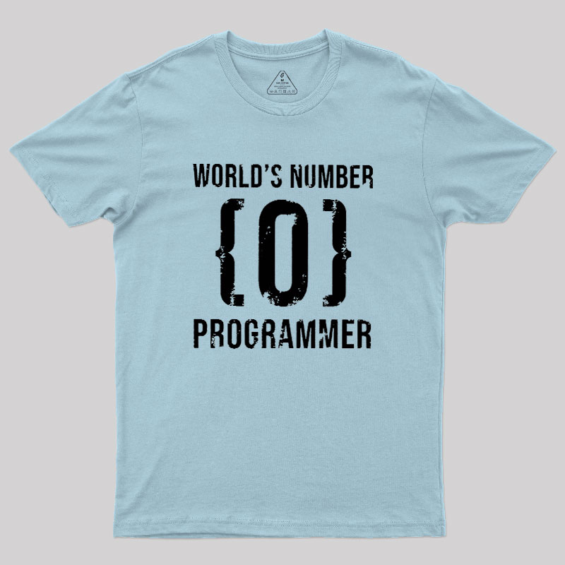 World's Number Programer Geek T-Shirt