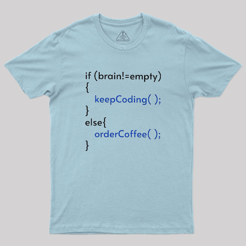 Keep Coding Geek T-Shirt