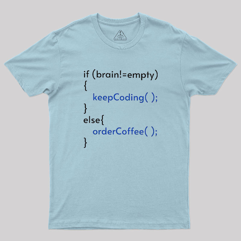 Keep Coding Geek T-Shirt