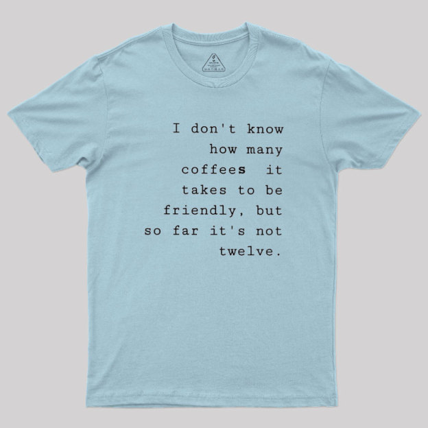 Coffee Demand Geek T-Shirt