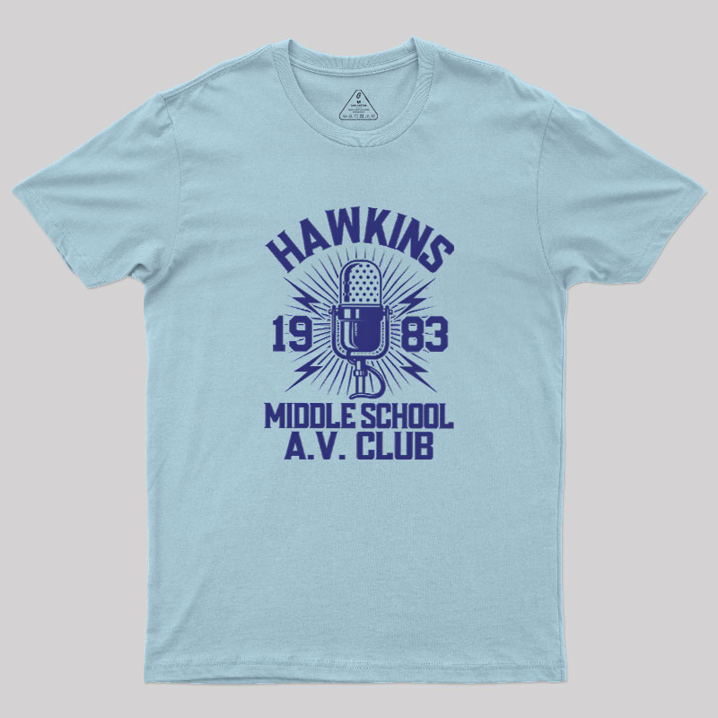 Hawkins A.V. Club 1983 Geek T-Shirt