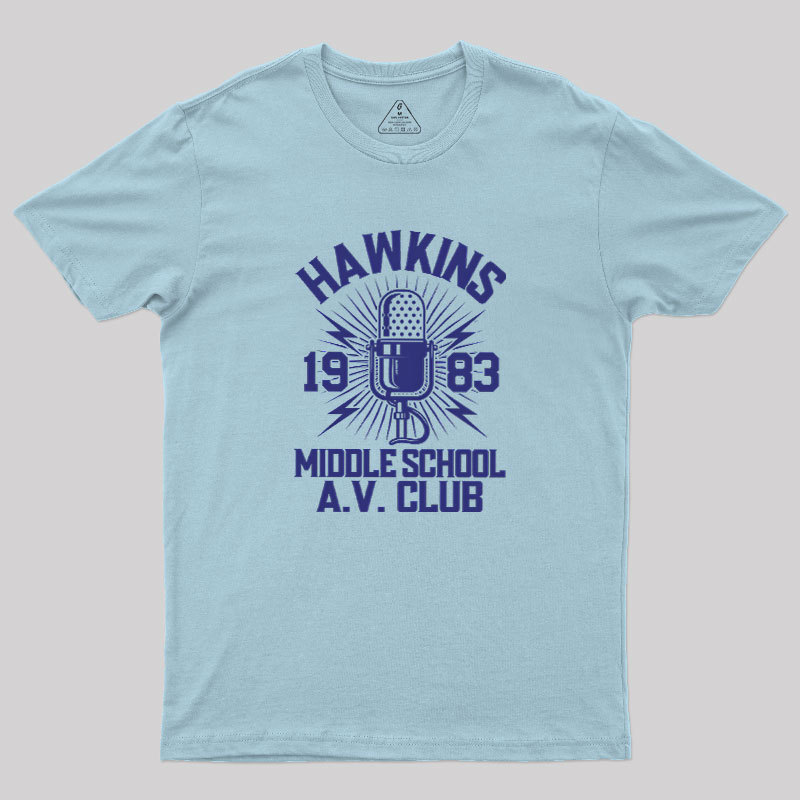 Hawkins A.V. Club 1983 Geek T-Shirt