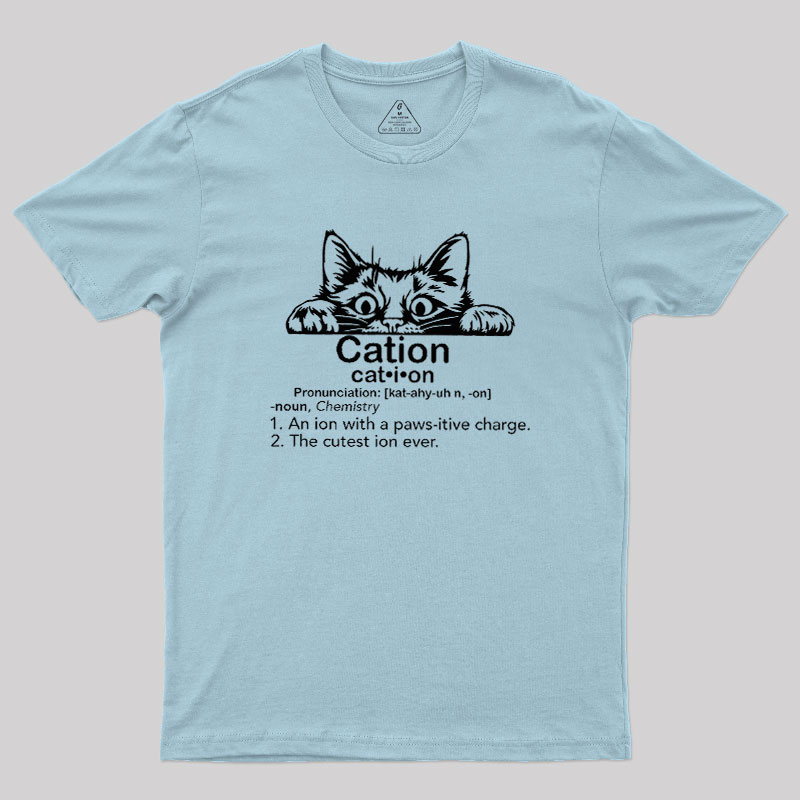 Cat-tion Geek T-Shirt