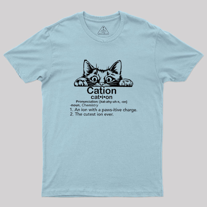 Cat-tion Geek T-Shirt