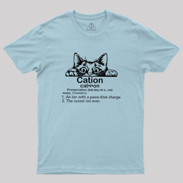 Cat-tion Geek T-Shirt