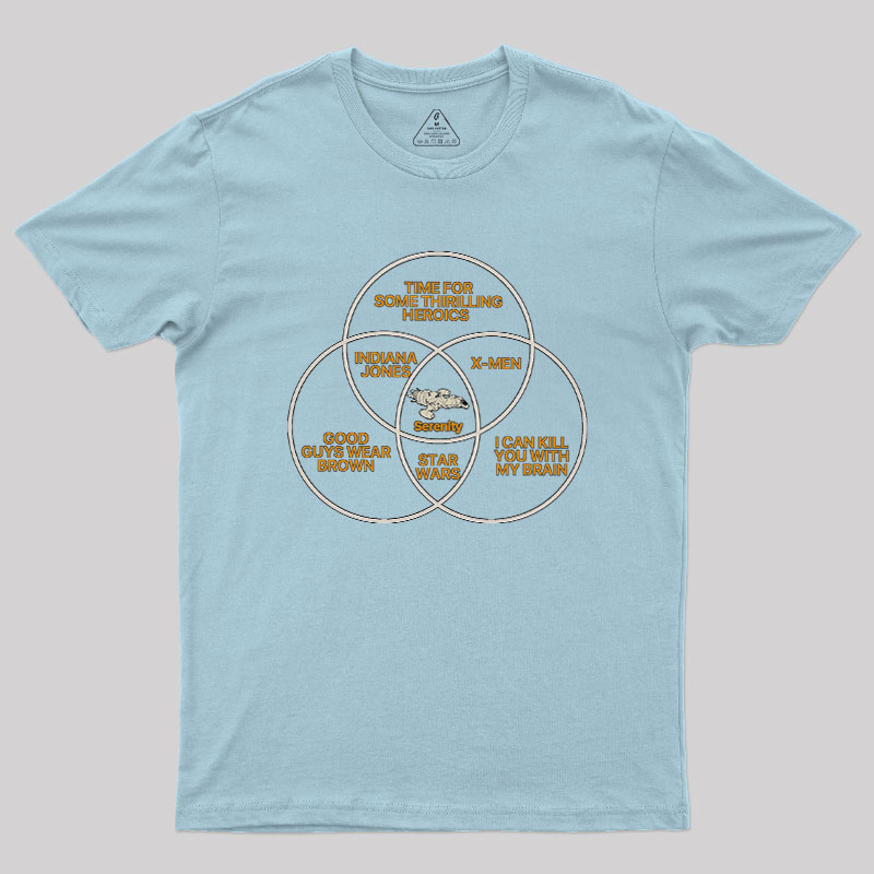 Serenity Diagram Geek T-Shirt