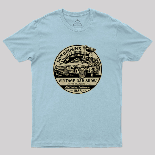 Vintage Car Show Geek T-Shirt