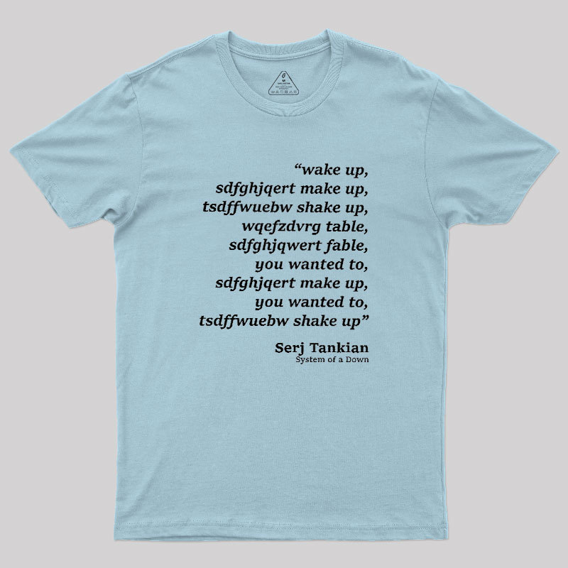 System of a Down Geek T-Shirt