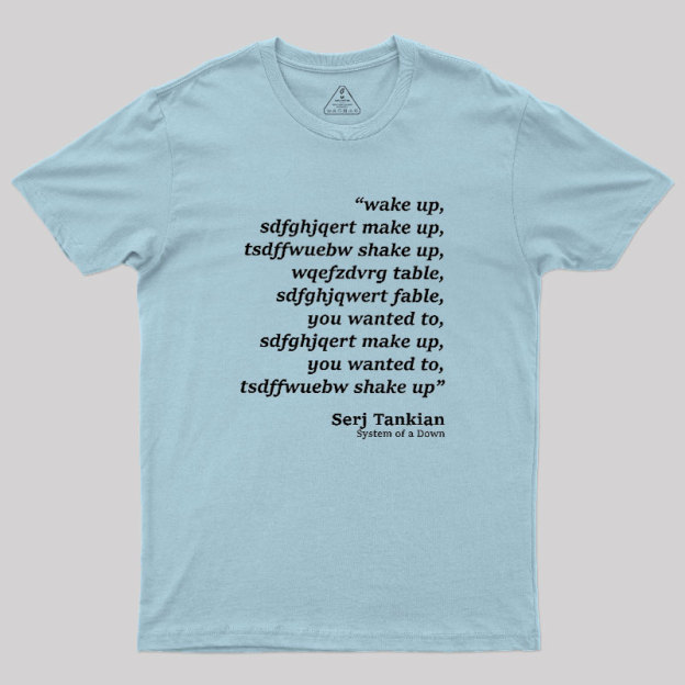 System of a Down Geek T-Shirt