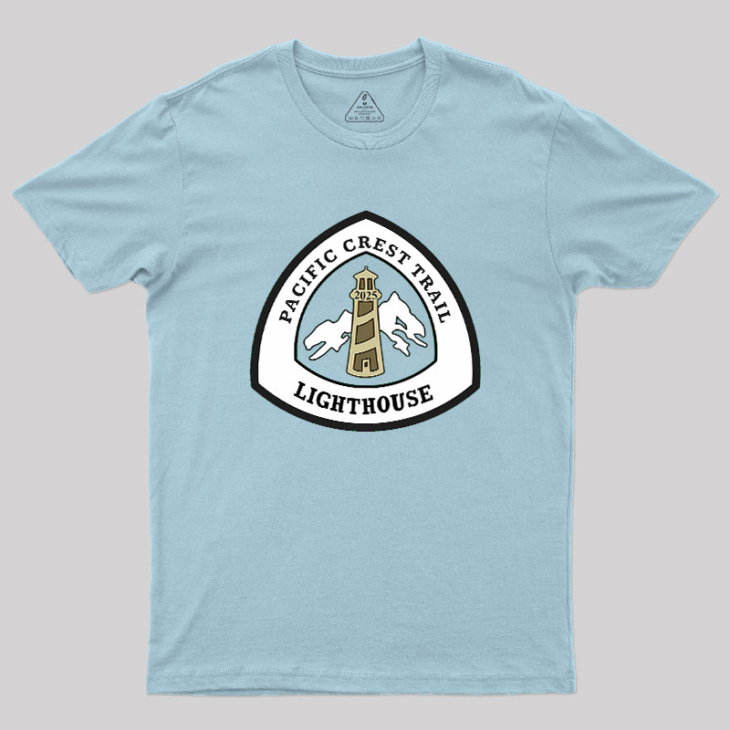Lighthouse's 2025 PCT Trek Geek T-Shirt