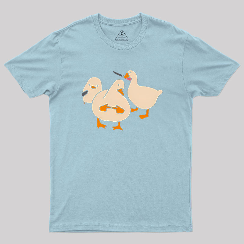 Duck Drama Artwork Geek T-Shirt