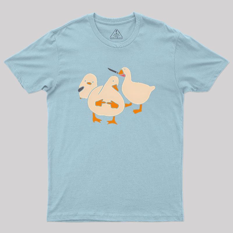 Duck Drama Artwork Geek T-Shirt