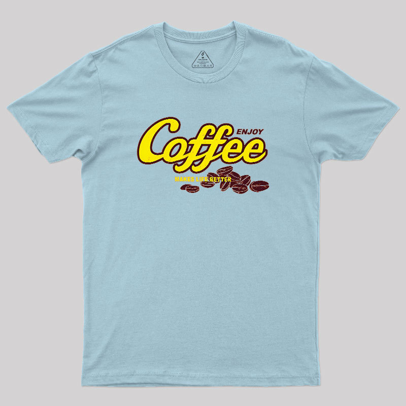 Enjoy Coffee Geek T-Shirt