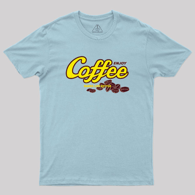 Enjoy Coffee Geek T-Shirt