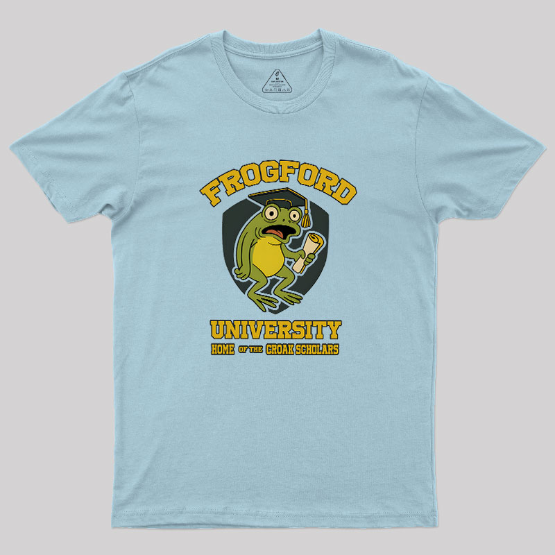 Frogford University �C Home of the C Geek T-Shirt