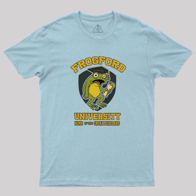 Frogford University �C Home of the C Geek T-Shirt