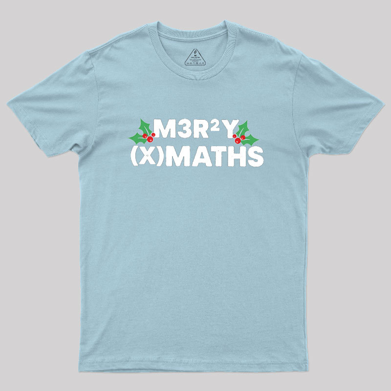 M3RRY (X)MATHS Geek T-Shirt