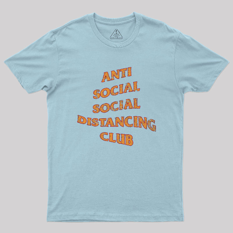 Social Distancing Club Geek T-Shirt