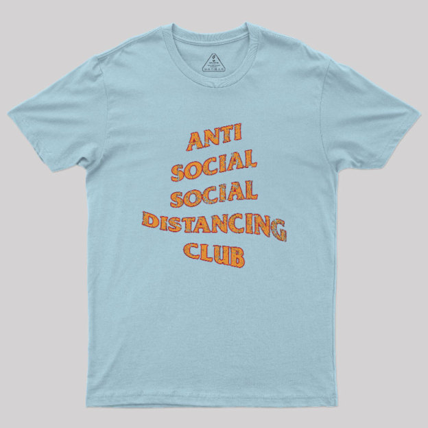 Social Distancing Club Geek T-Shirt