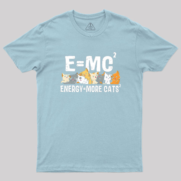 E=mc2 Geek T-Shirt