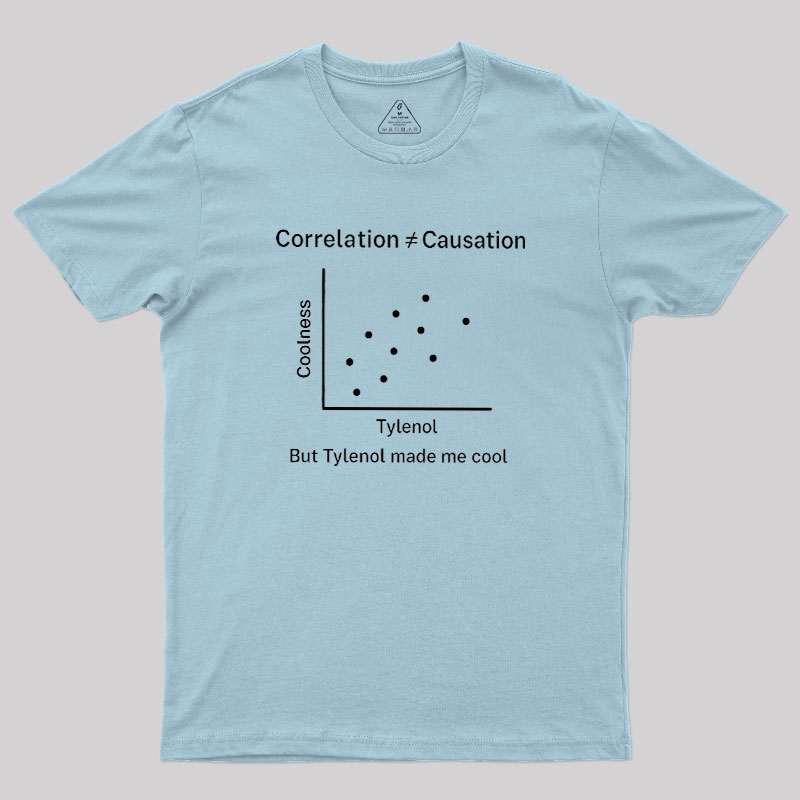 Tylenol Made Me Cool Geek T-Shirt