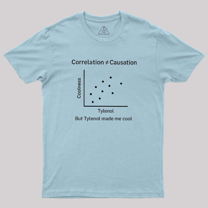 Tylenol Made Me Cool Geek T-Shirt