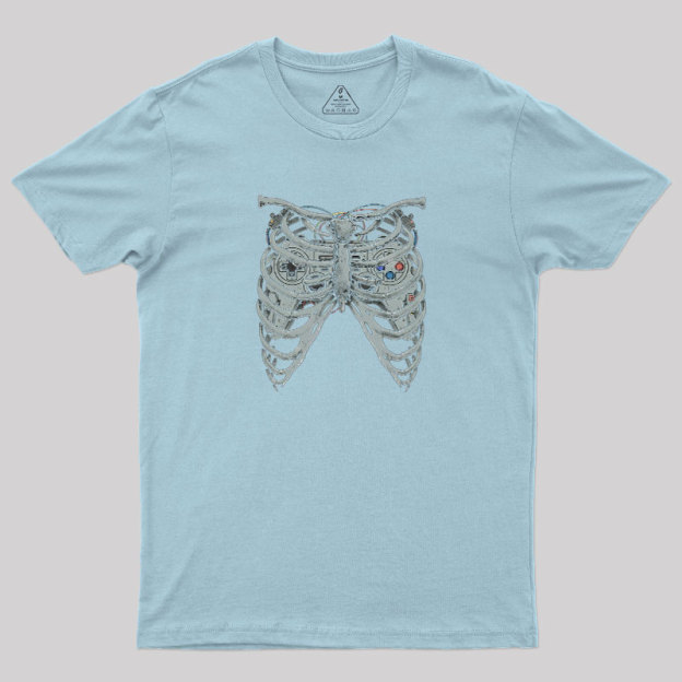 Cyber Skeleton Geek T-Shirt