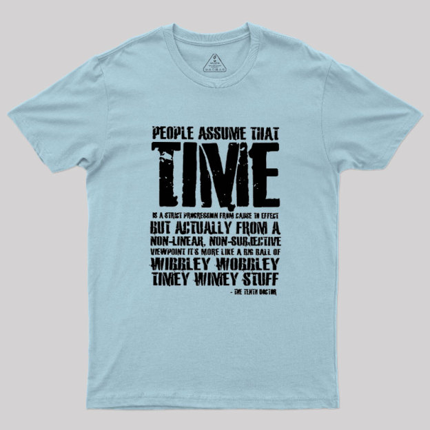 Wibley Wobbley Timey Wimey Geek T-Shirt
